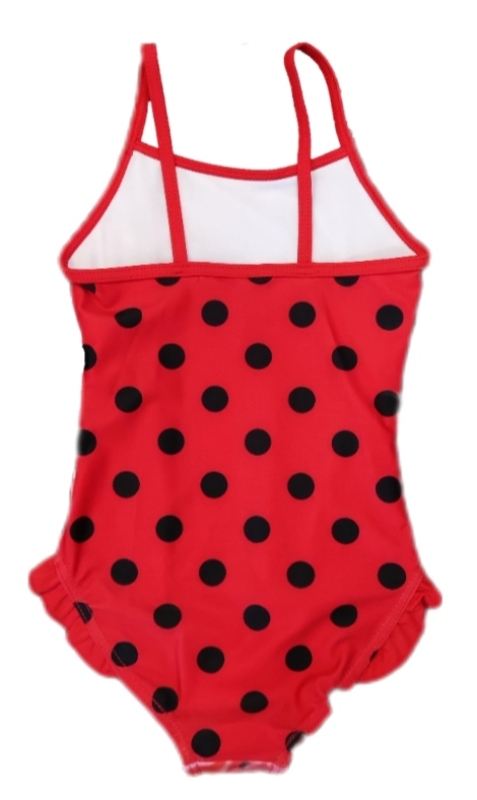 Ladybug Badeanzug rot